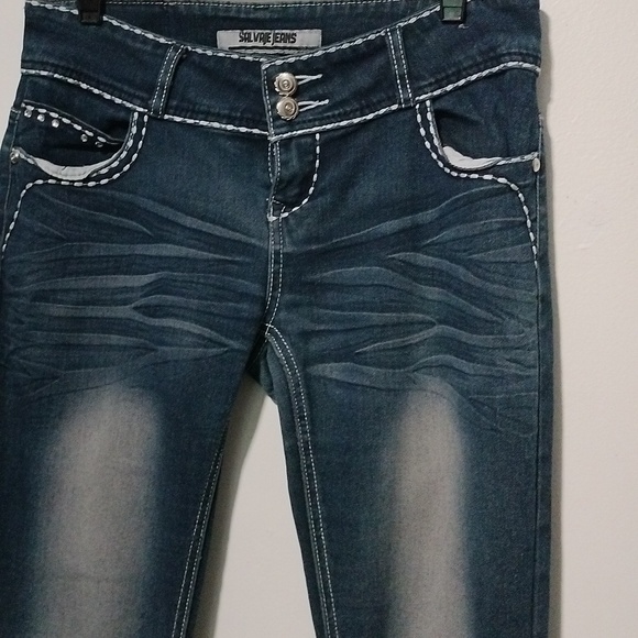 Salvage Jeans size 7/8 - Picture 4 of 15